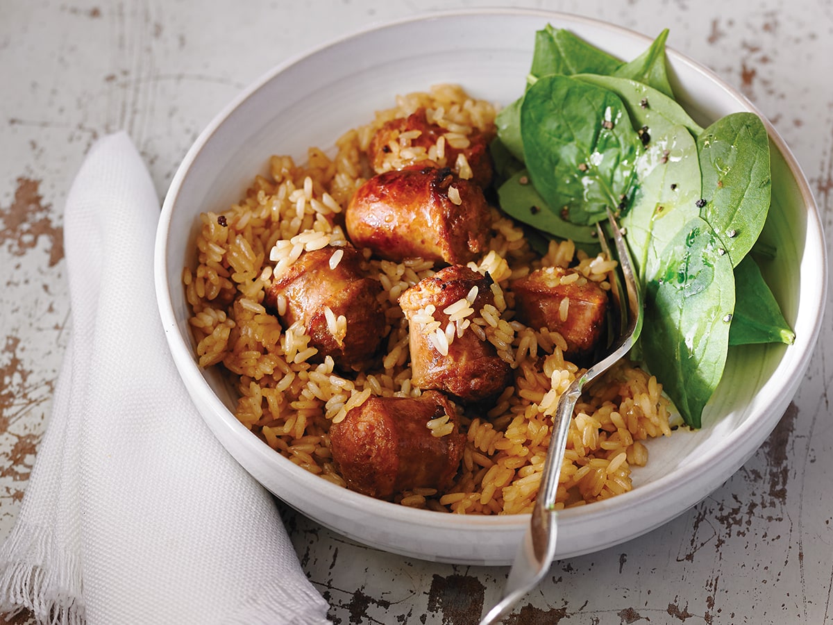 Maple Sausage Rice Casserole | Kids | Maple from Canada
