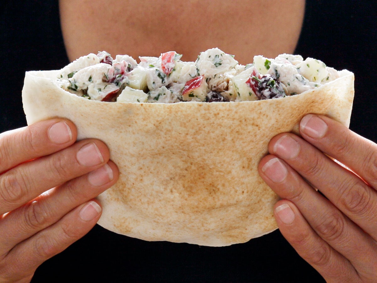 Maple Chicken Salad Pita Pocket | Kids | Maple from Canada