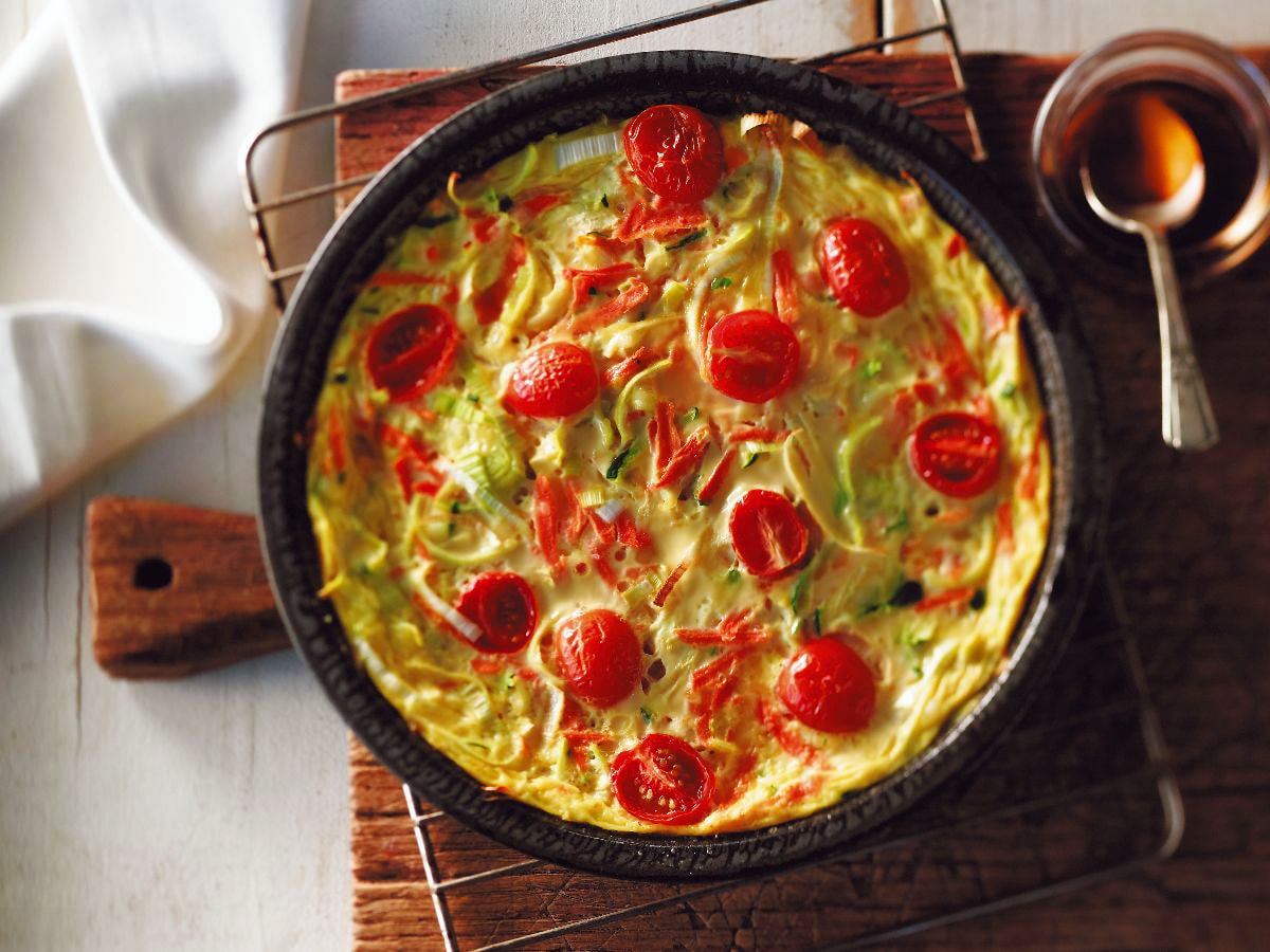 Crustless Maple Vegetable Quiche | Kids | Maple from Canada